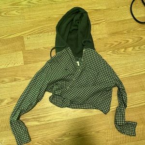 Grey flannel sweatshirt